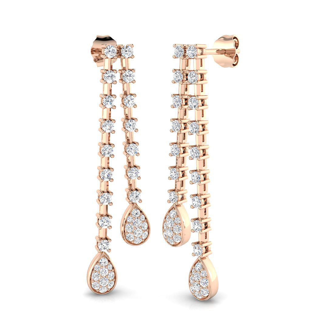 SE4993 — Earrings - 9k Rose Gold