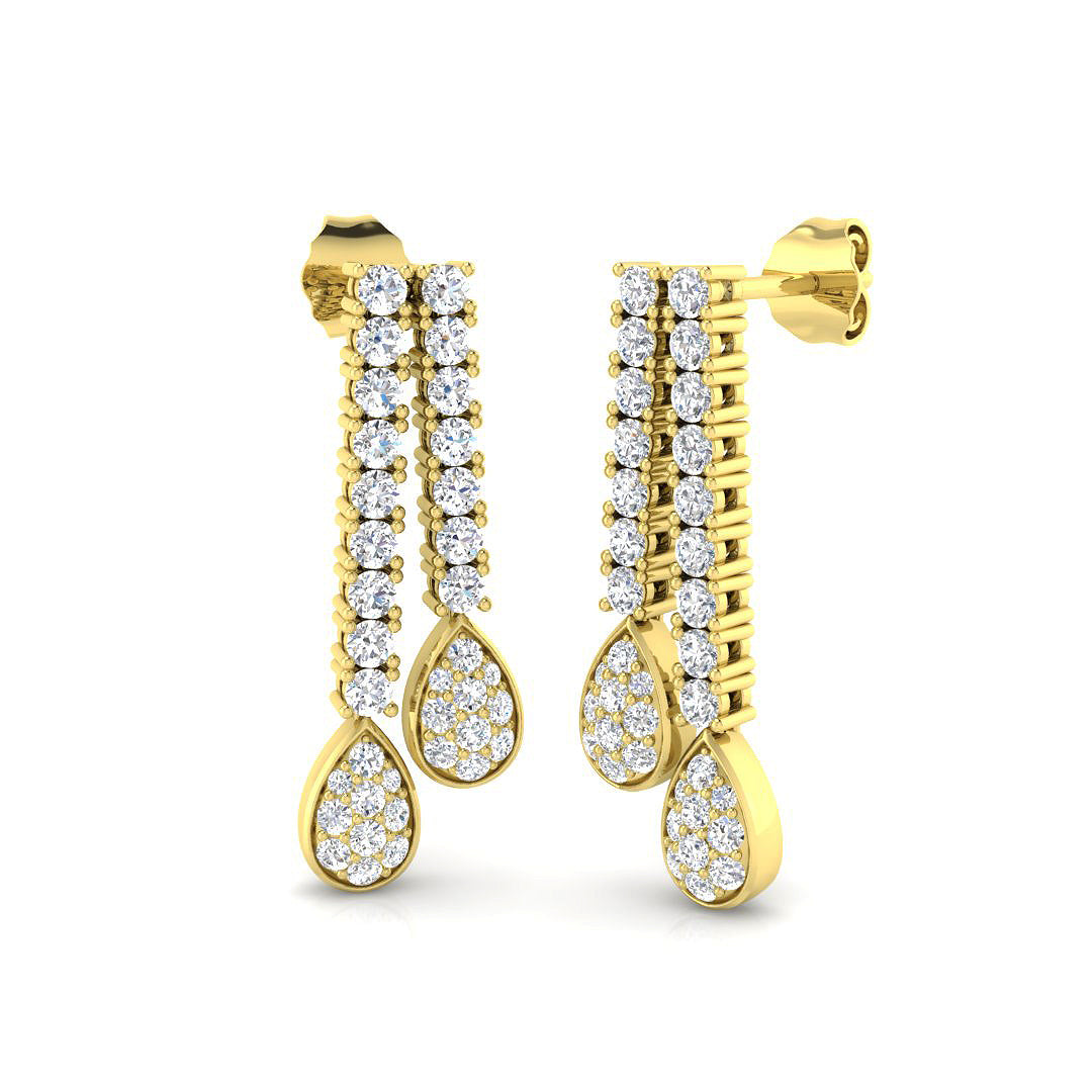 SE4999 — Earrings - 9k Yellow Gold