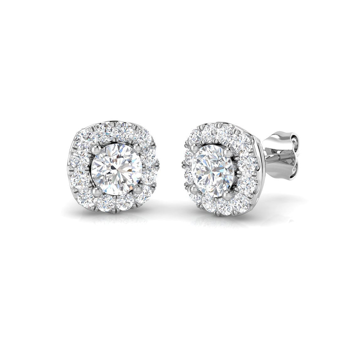 SE5004 — Earrings - 9k White Gold