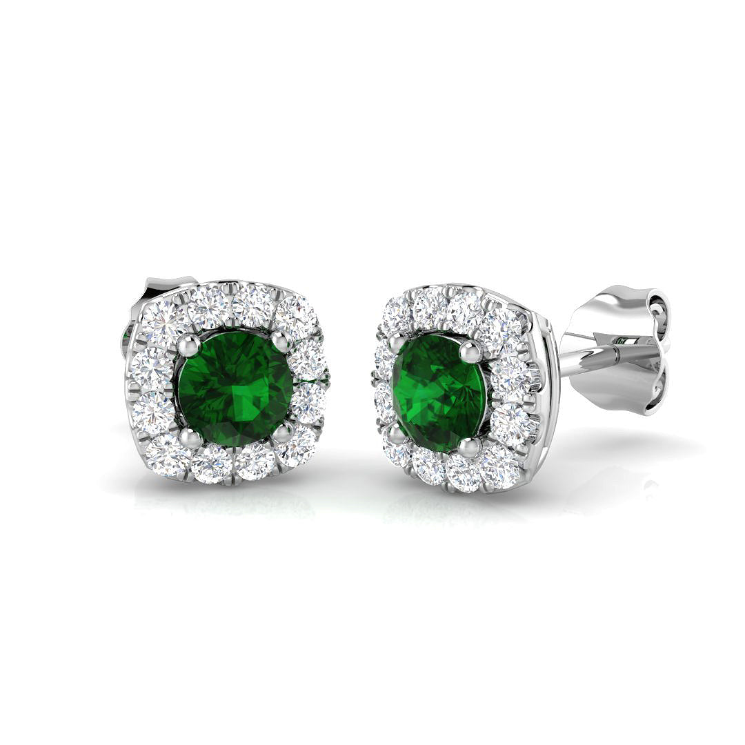 SE5005 — Earrings - 9k White Gold