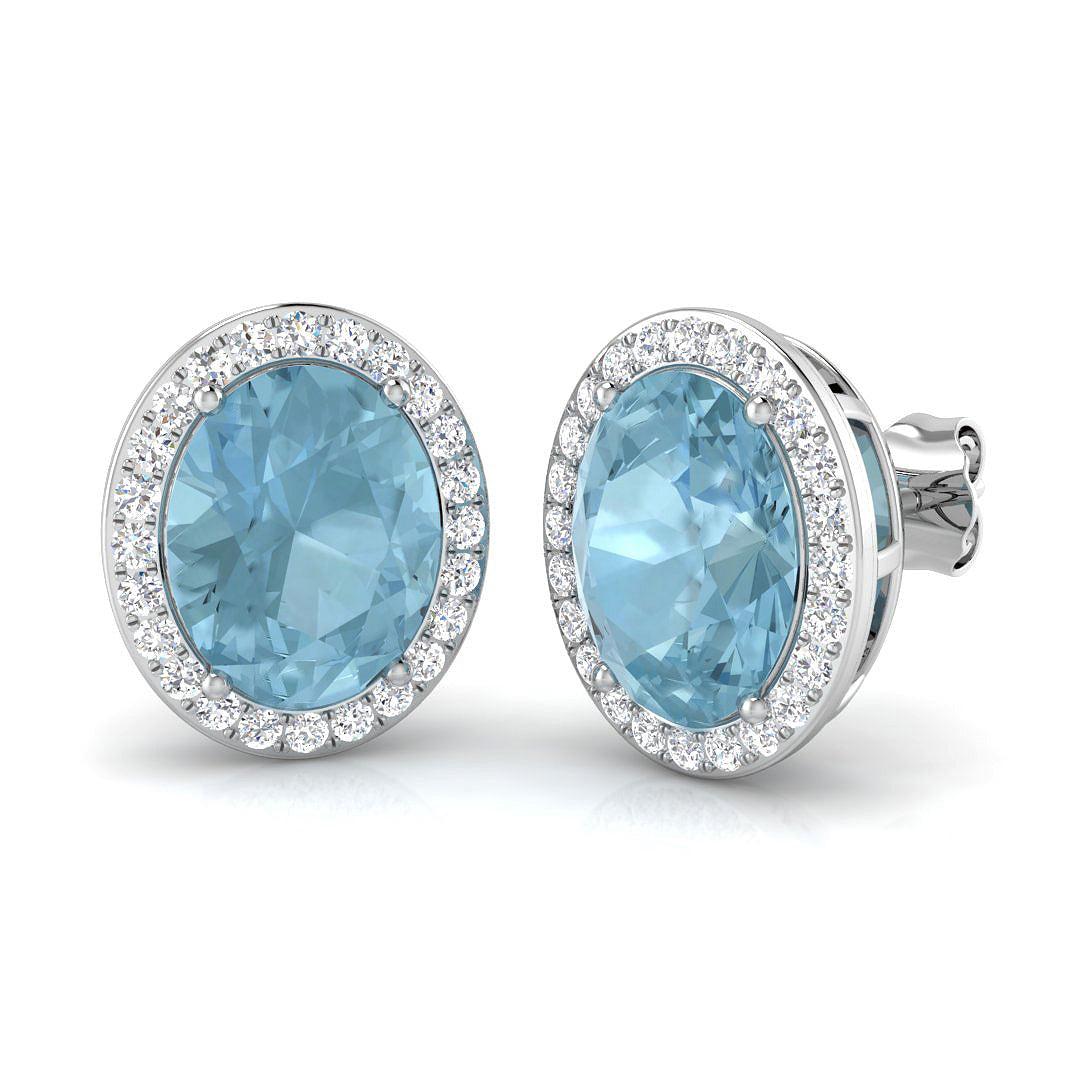 SE5009 — Earrings - 9k White Gold