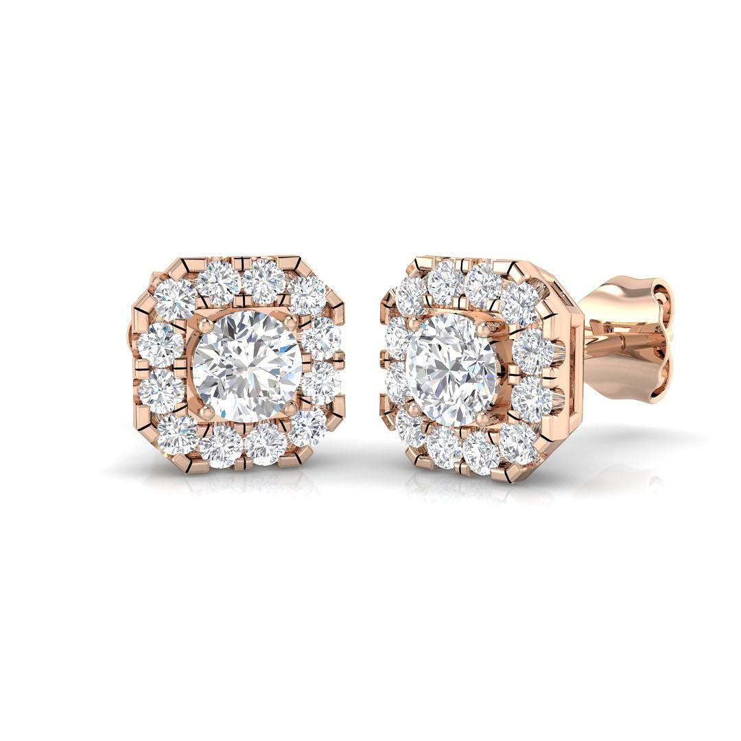 SE5010 — Earrings - 9k Rose Gold