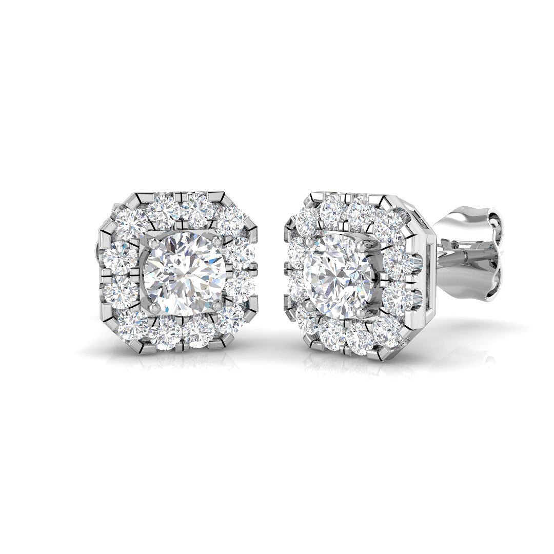 SE5010 — Earrings - 9k White Gold