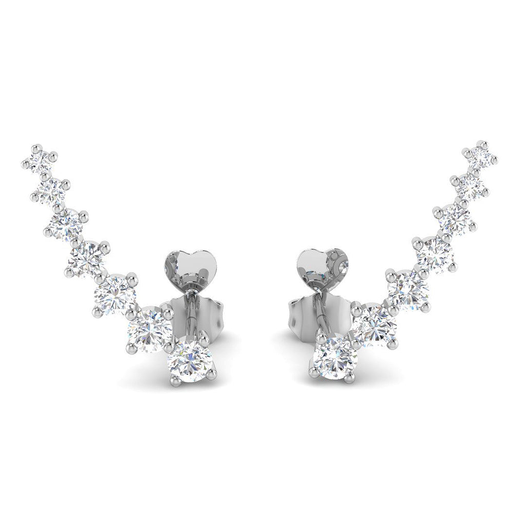 SE5019 — Earrings - 9k White Gold