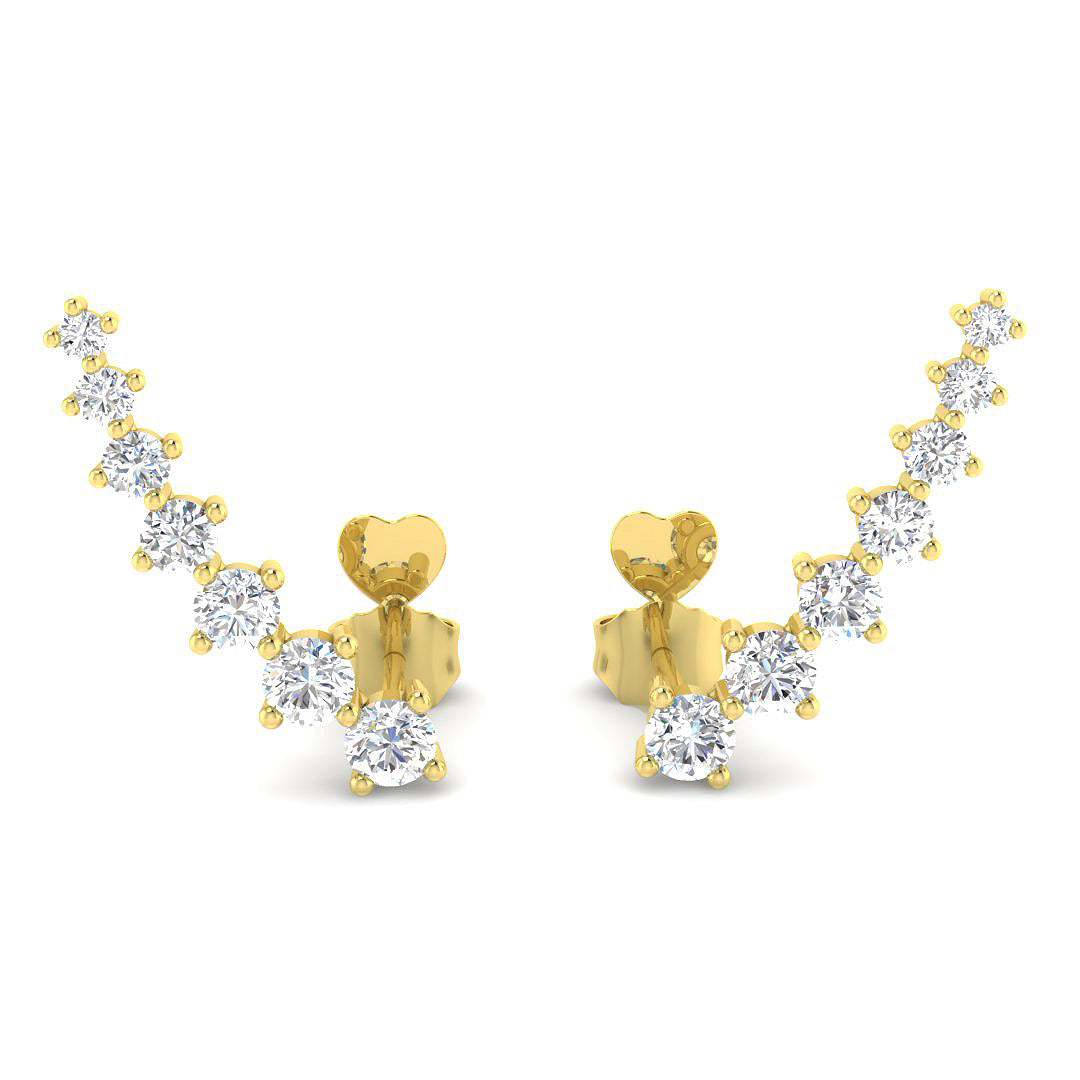 SE5019 — Earrings - 9k Yellow Gold