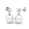 SE5035 — Earrings - 9k White Gold