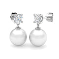 SE5036 — Earrings - 9k White Gold