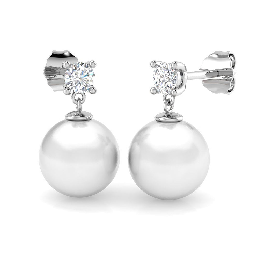 SE5042 — Earrings - 9k White Gold