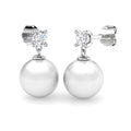 SE5042 — Earrings - 9k White Gold