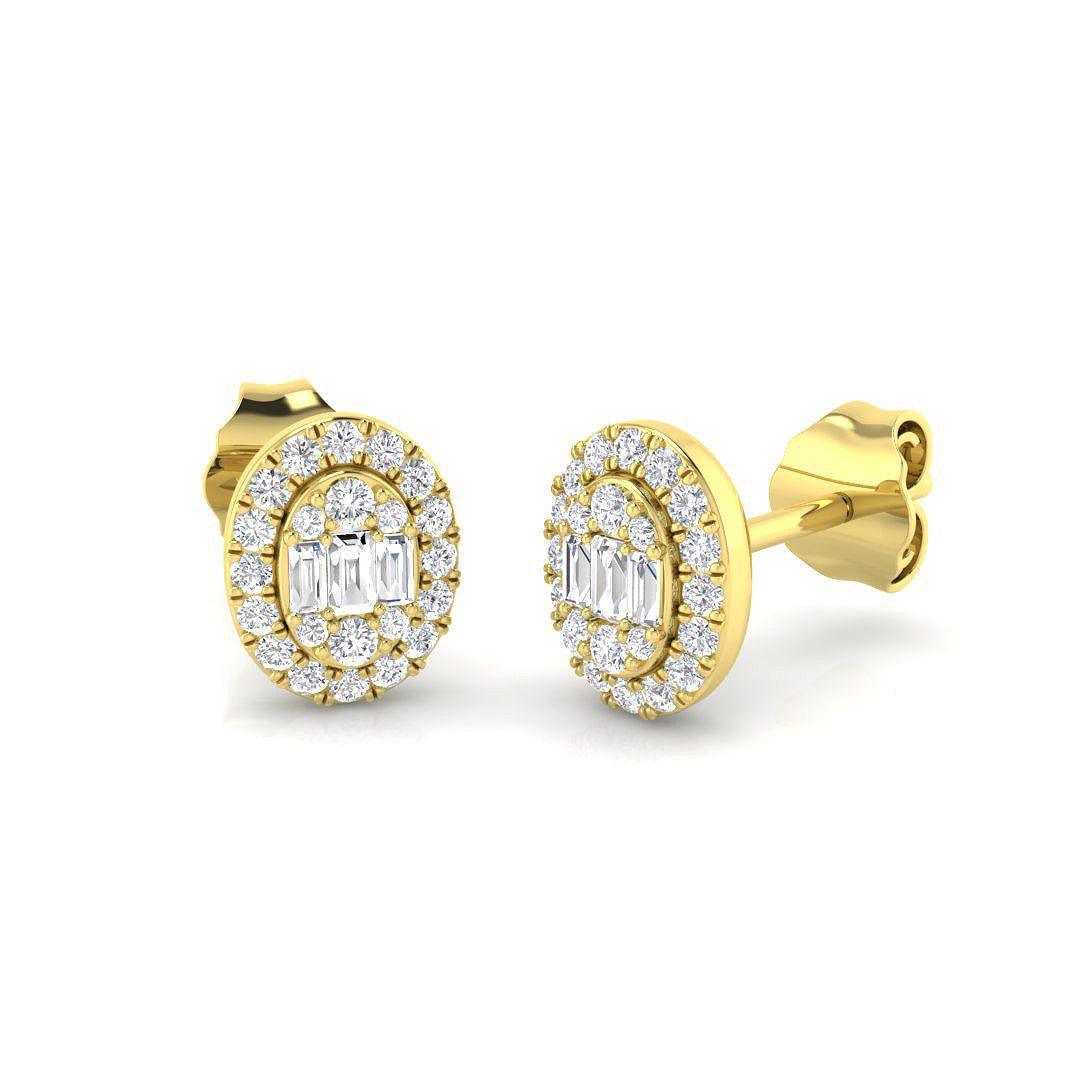 SE5059 — Earrings - 9k Yellow Gold