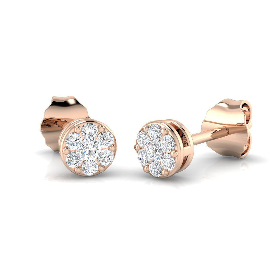 SE5066 — Earrings - 9k Rose Gold