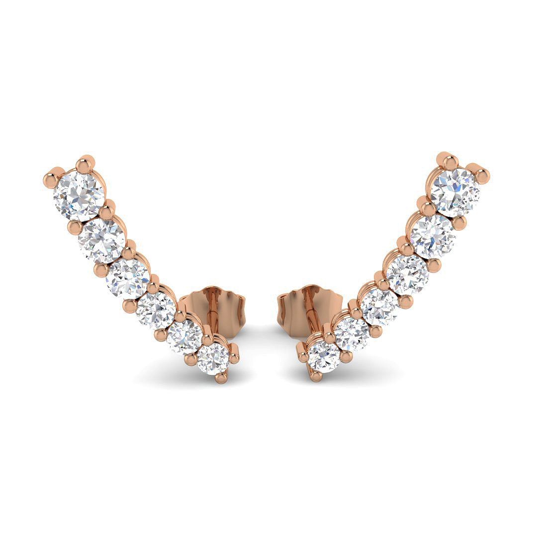 SE5067 — Earrings - 9k Rose Gold
