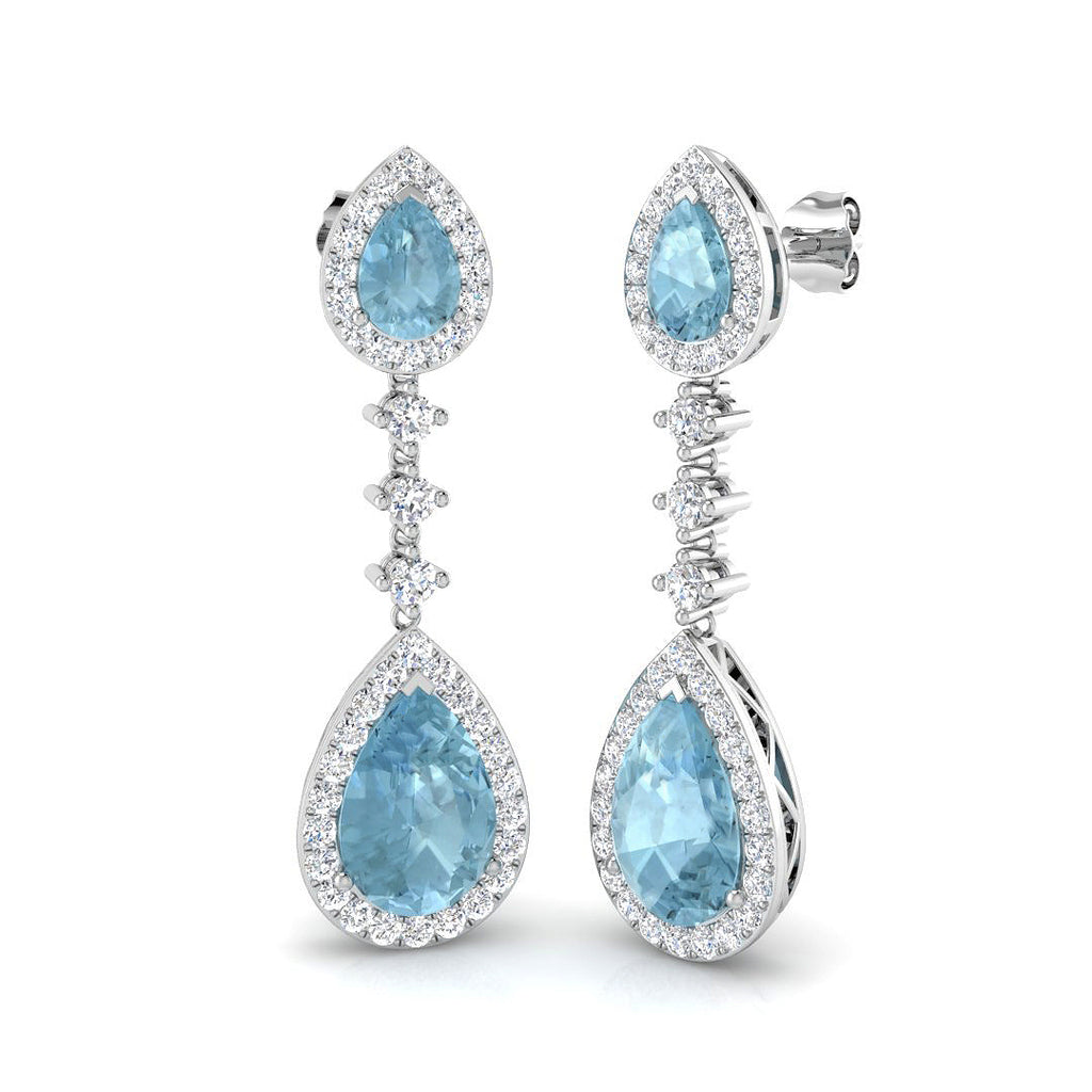 SE5072 — Earrings - 9k White Gold