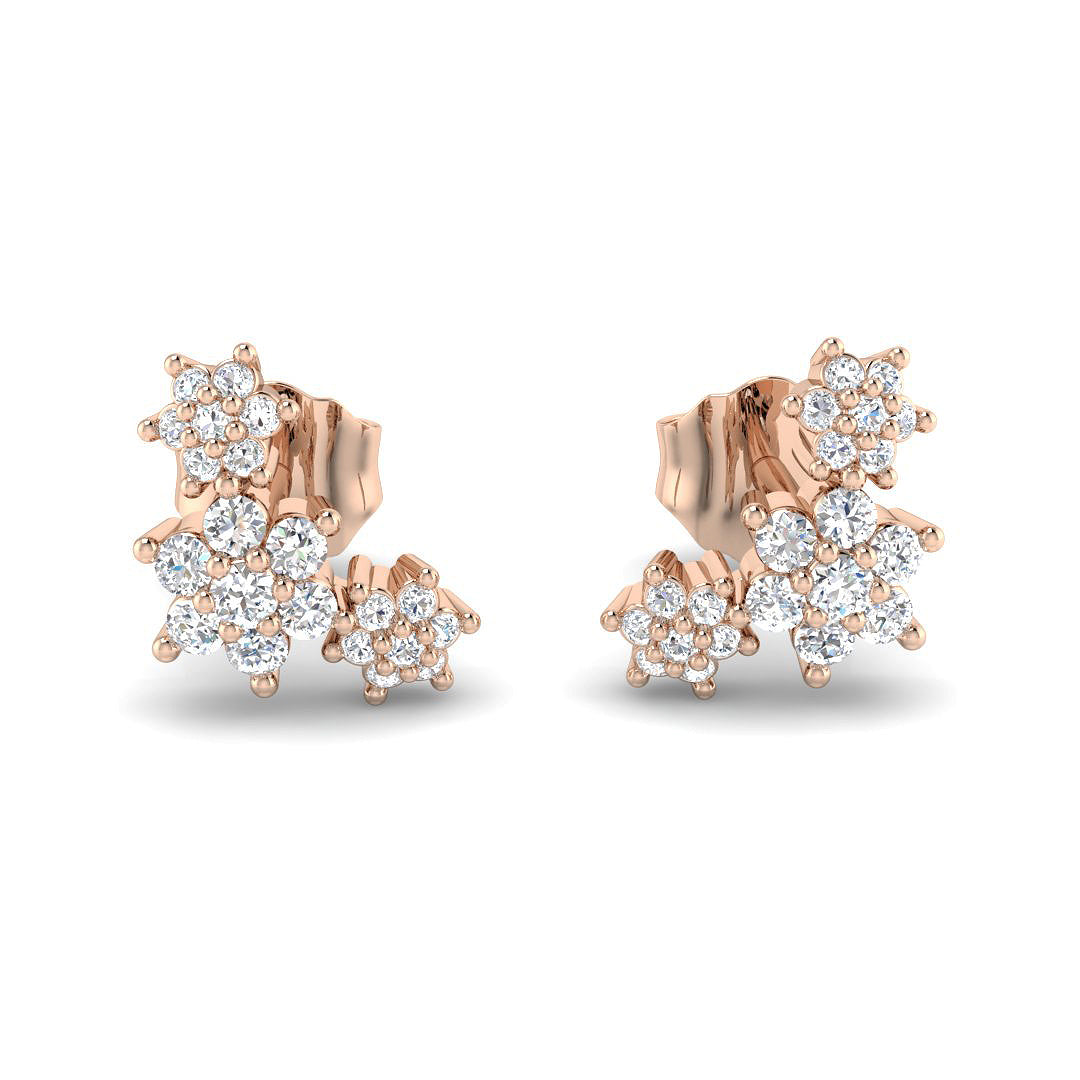 SE5080 — Earrings - 9k Rose Gold