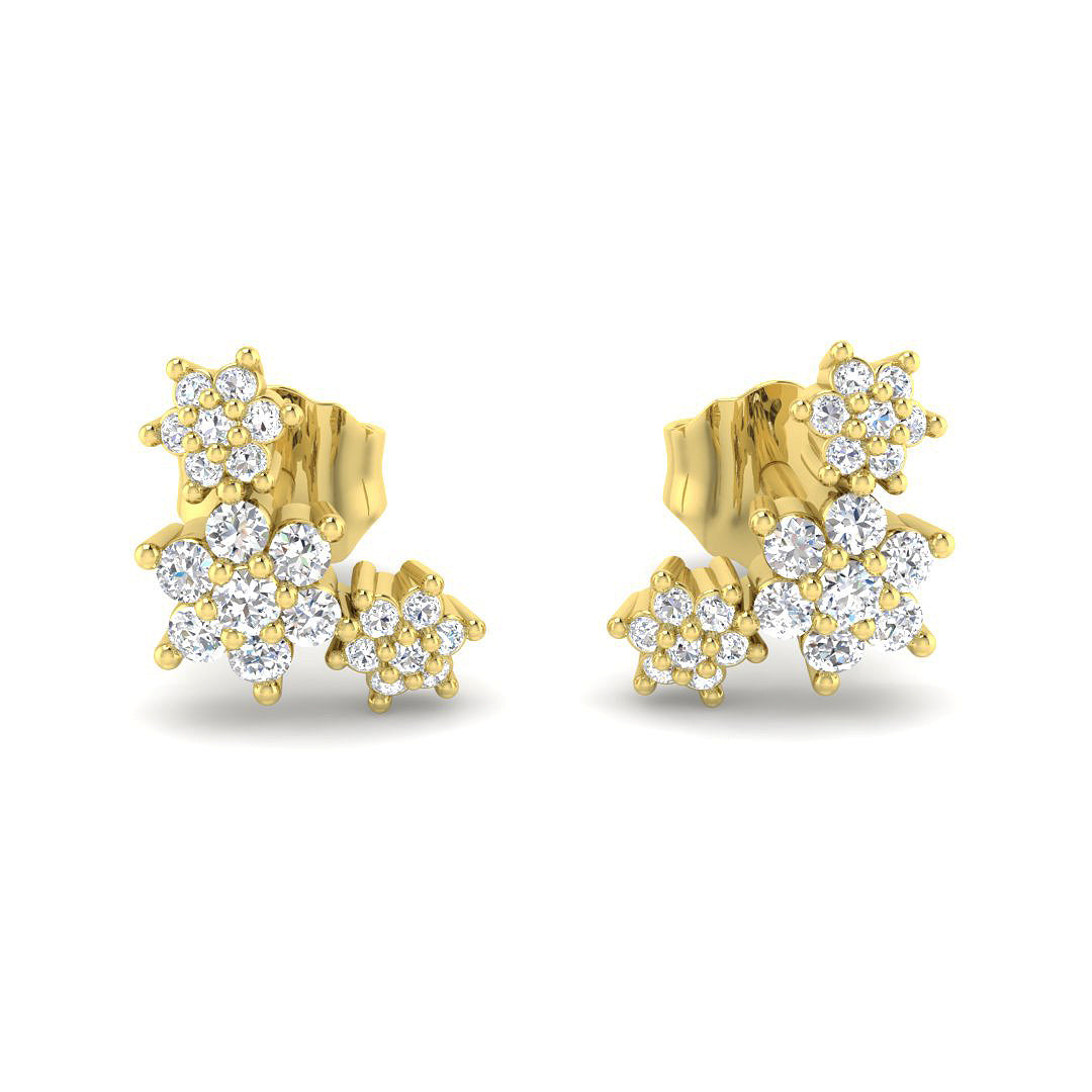 SE5080 — Earrings - 9k Yellow Gold