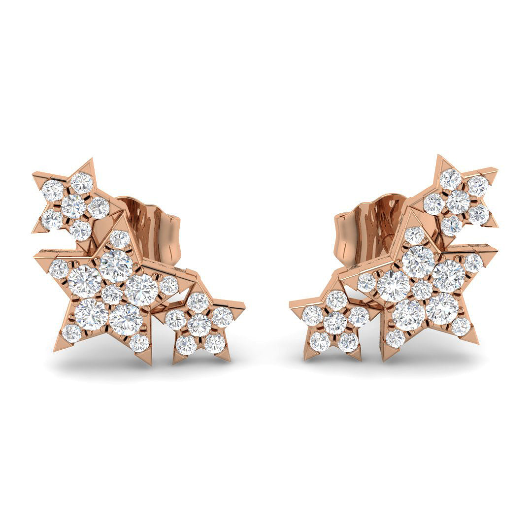 SE5081 — Earrings - 9k Rose Gold