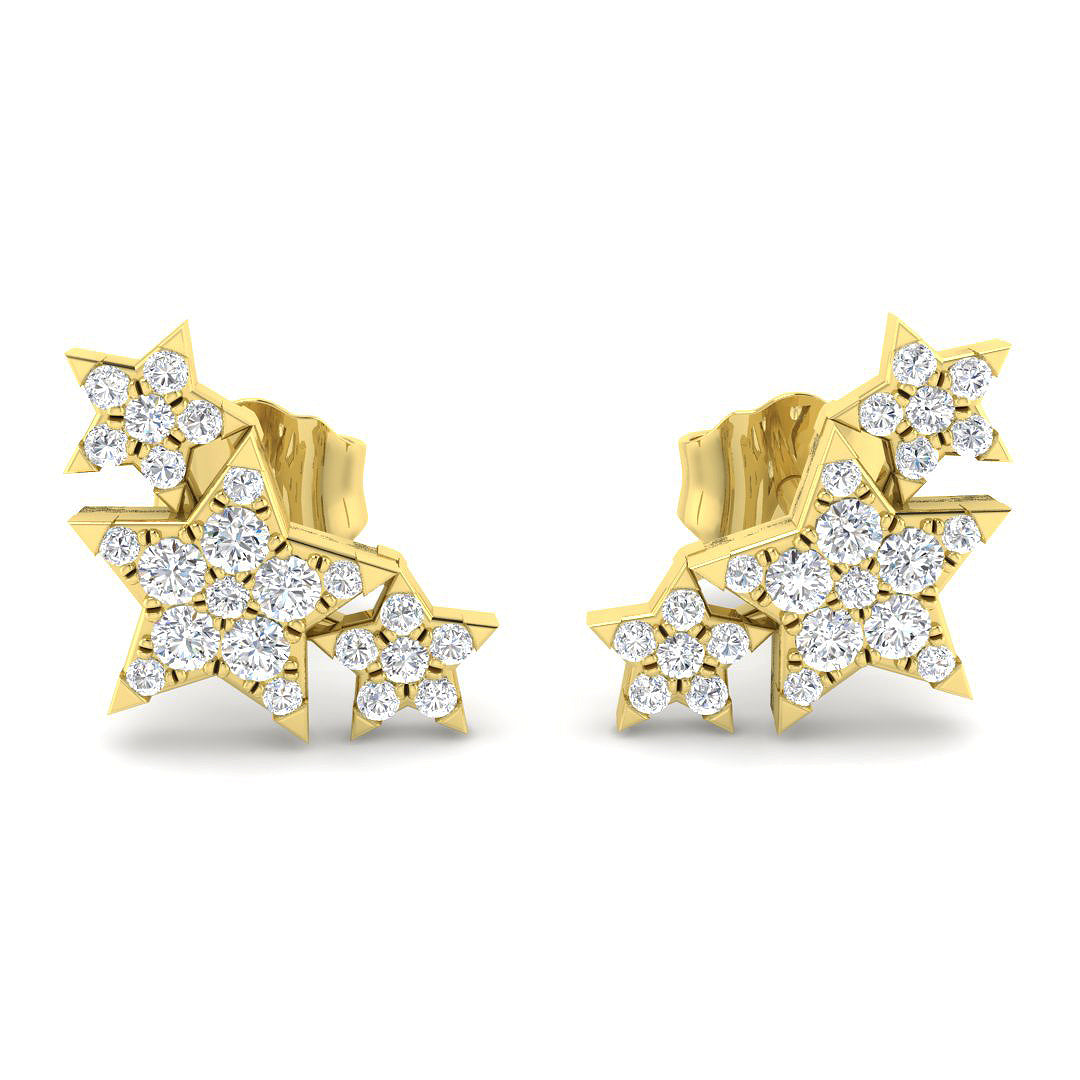 SE5081 — Earrings - 9k Yellow Gold