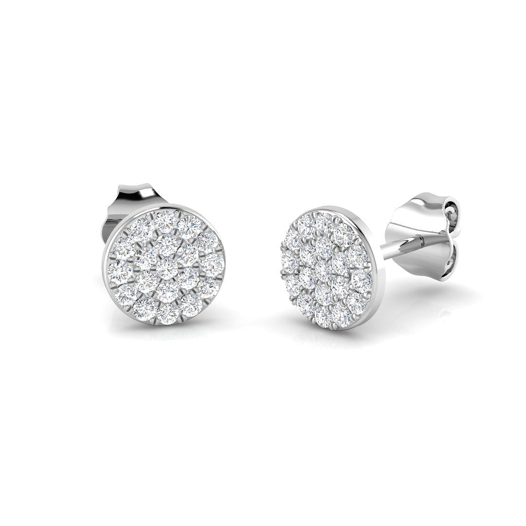 SE5082 — Earrings - 9k White Gold