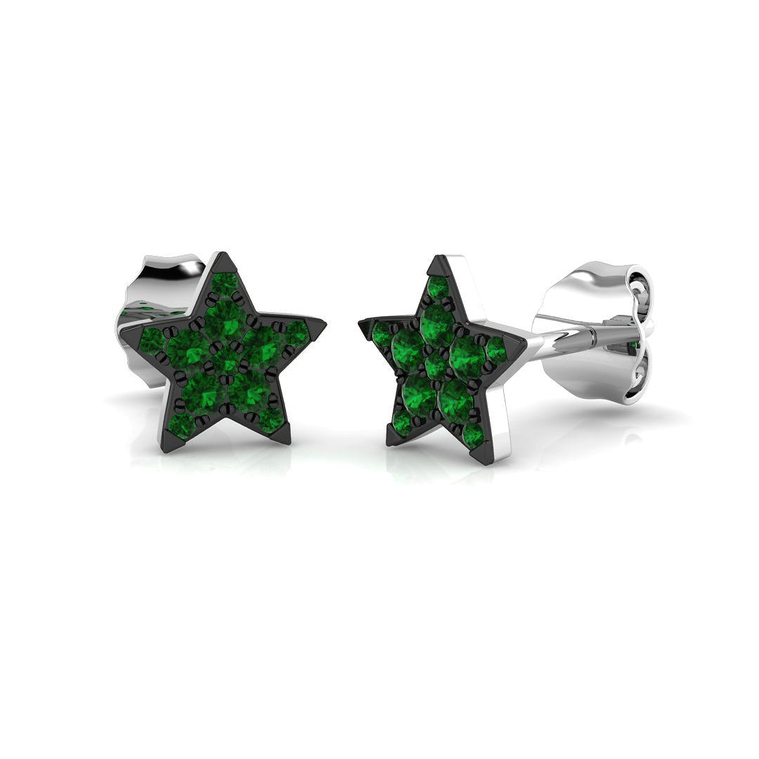 SE5083 — Earrings - 9k White Gold