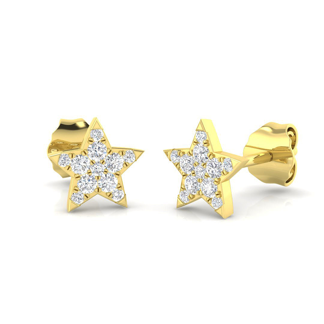 SE5083 — Earrings - 9 KT Yellow Gold