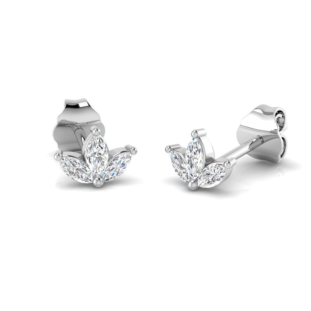 SE5084 — Earrings - 9k White Gold
