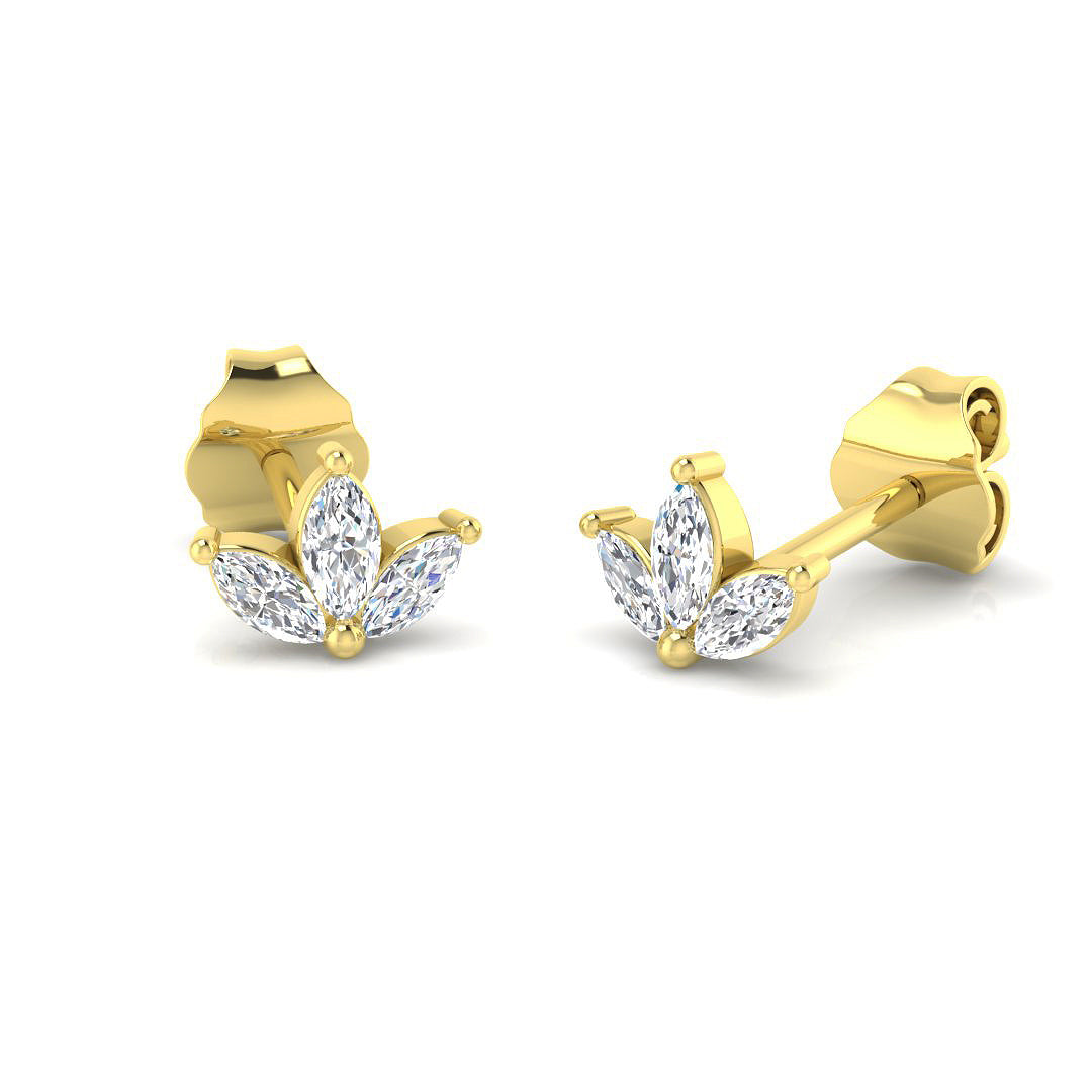 SE5084 — Earrings - 9k Yellow Gold