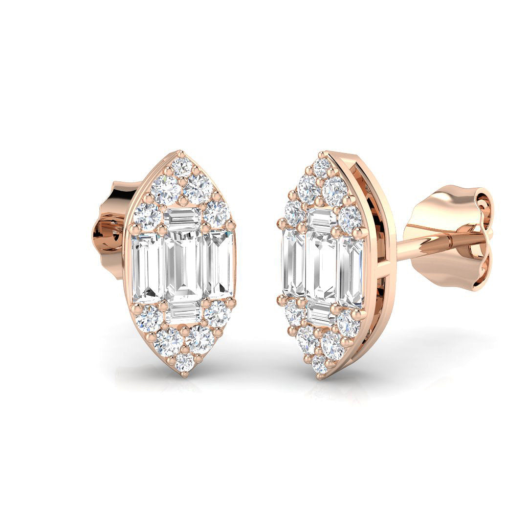 SE5086 — Earrings - 9k Rose Gold