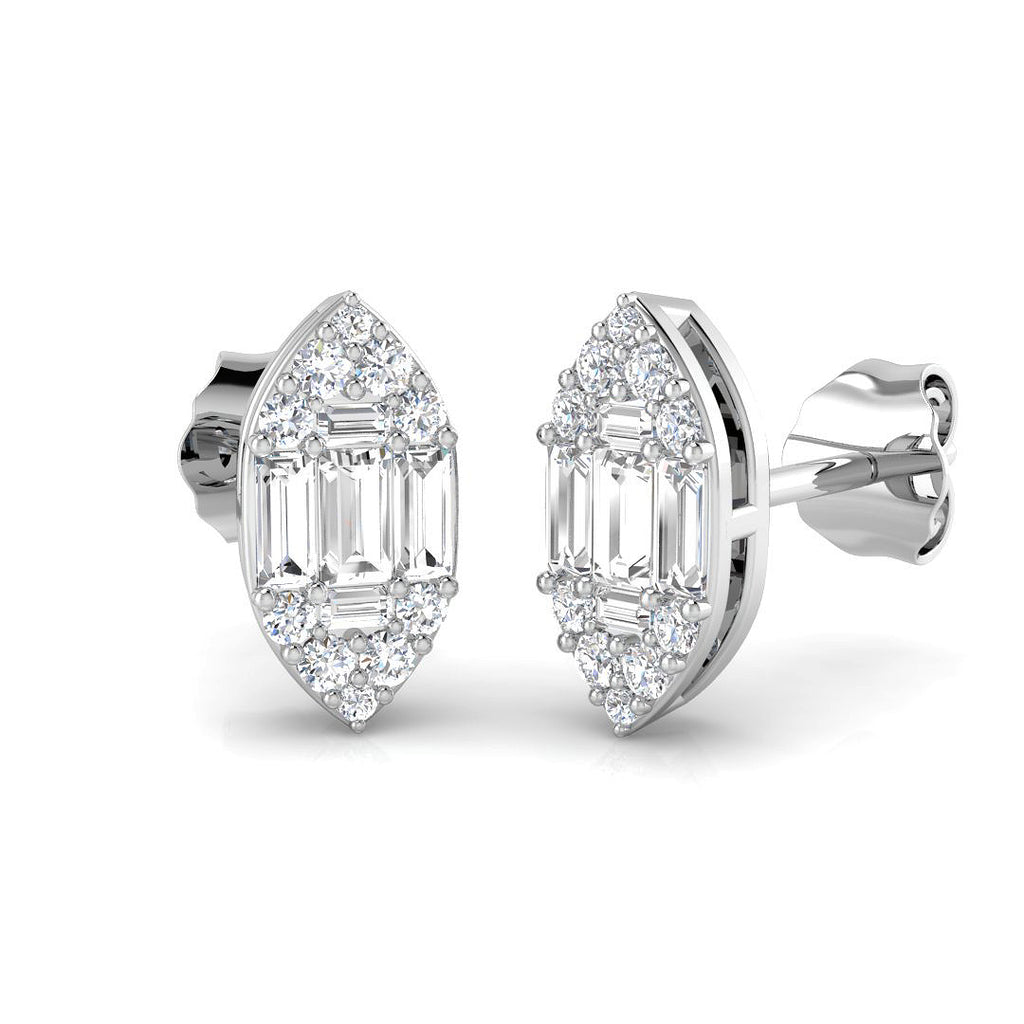 SE5086 — Earrings - 9k White Gold