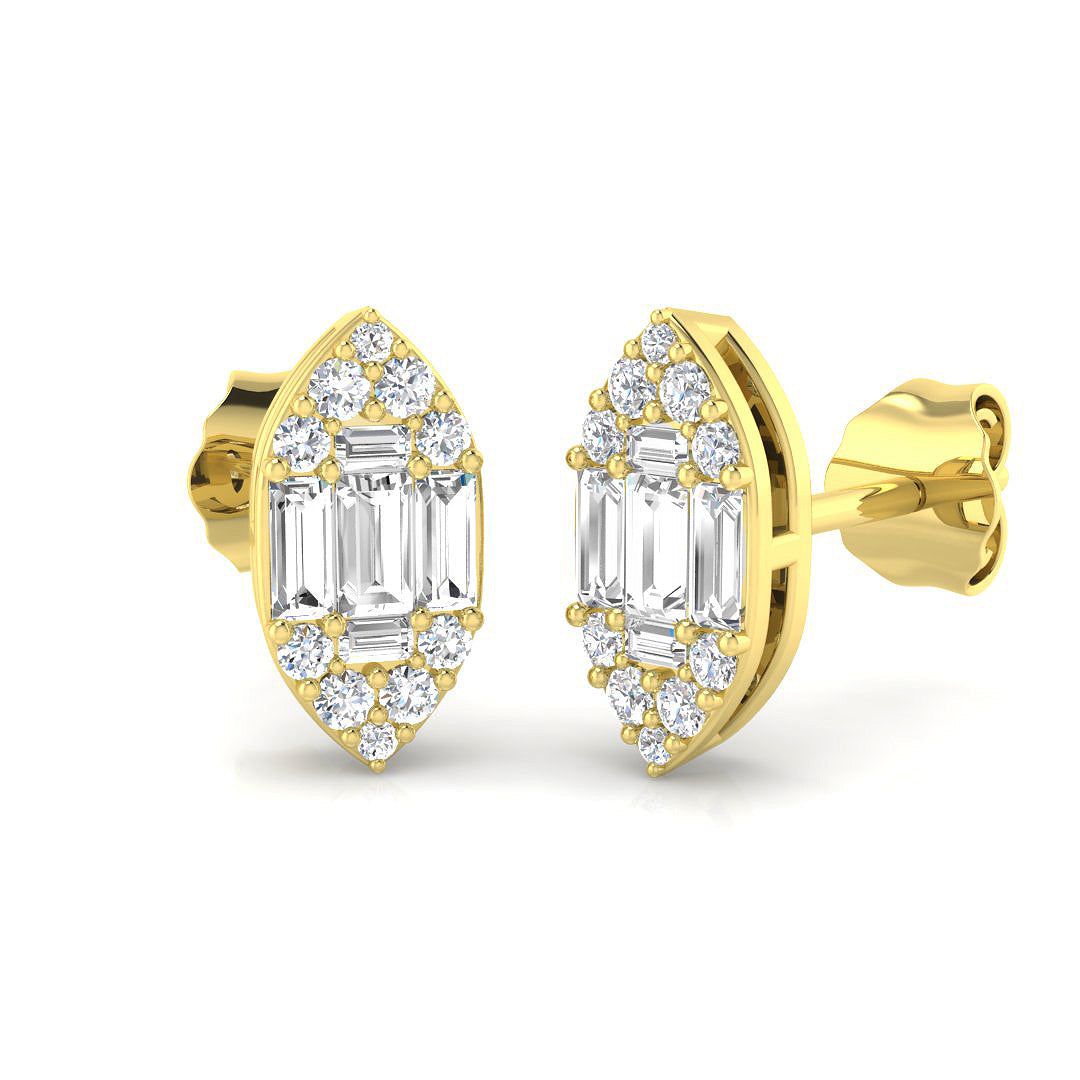 SE5086 — Earrings - 9k Yellow Gold