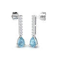SE5089 — Earrings - 9k White Gold
