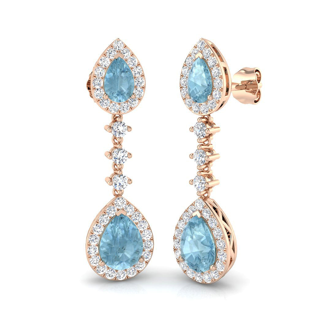 SE5101 — Earrings - 9k Rose Gold