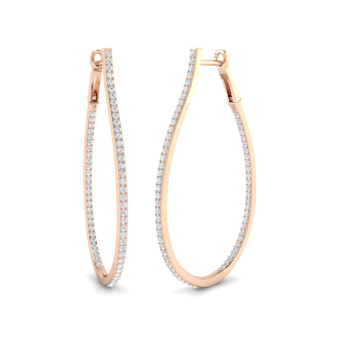 SE5111 — Earrings - 9k Rose Gold