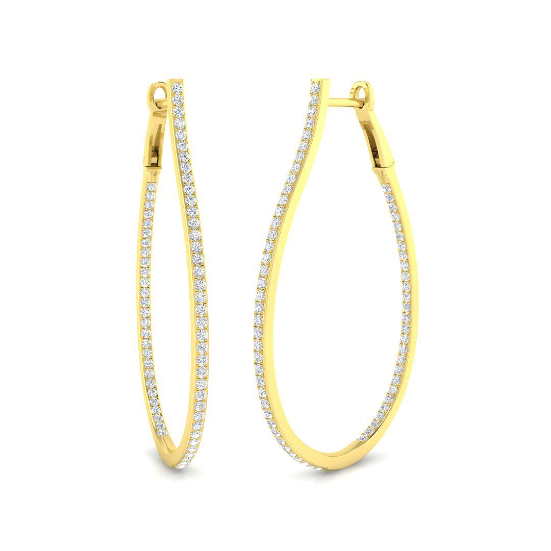 SE5111 — Earrings - 9k Yellow Gold