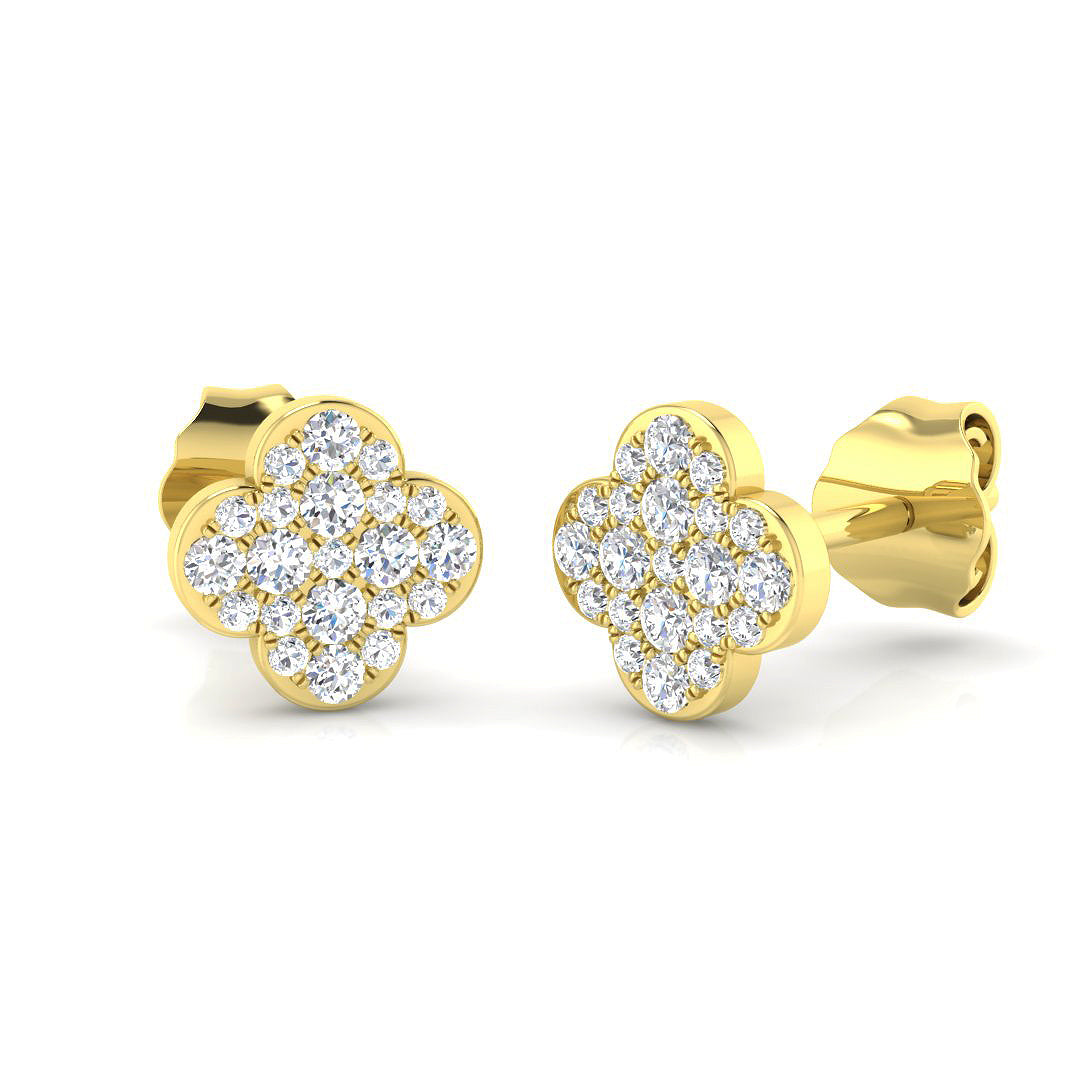 SE5118 — Earrings - 9 KT Yellow Gold