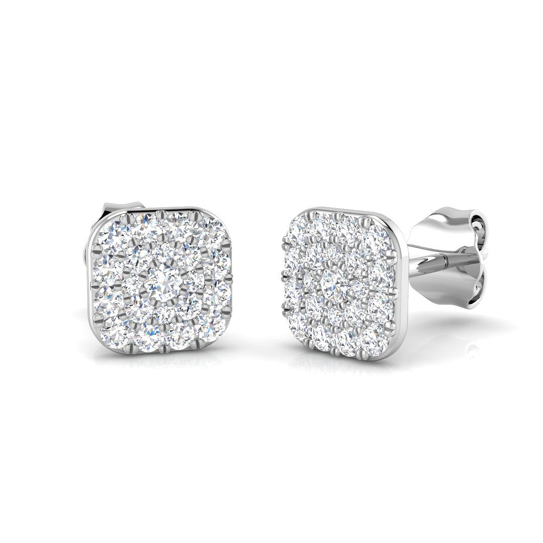 SE5119 — Earrings - 9k White Gold