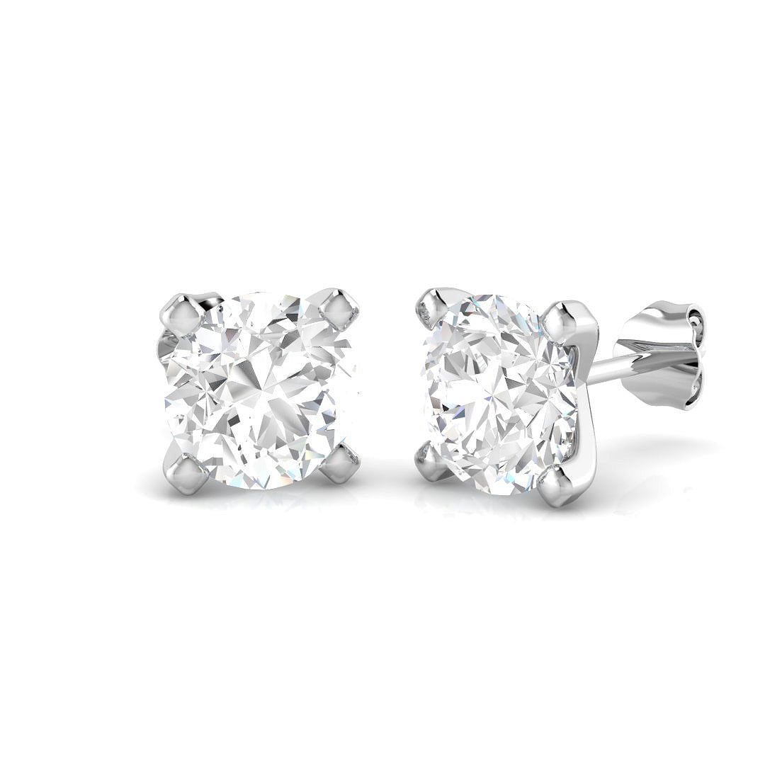SE5147 — Earrings - 9k White Gold