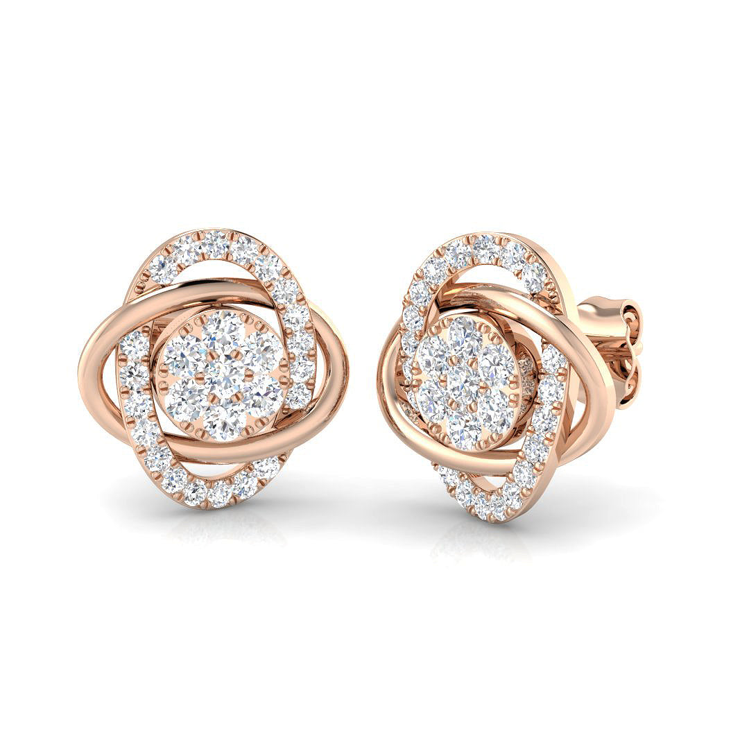 SE5149 — Earrings - 9k Rose Gold