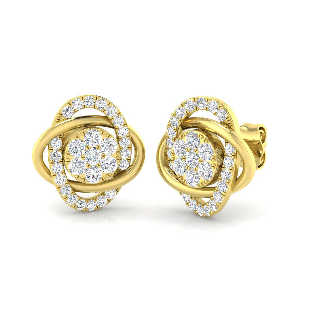 SE5149 — Earrings - 9k Yellow Gold