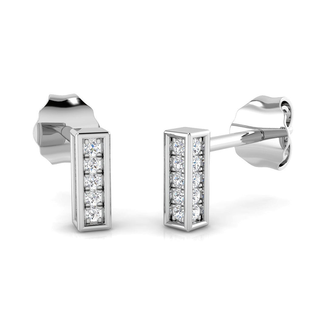 SE5155 — Earrings - 9k White Gold