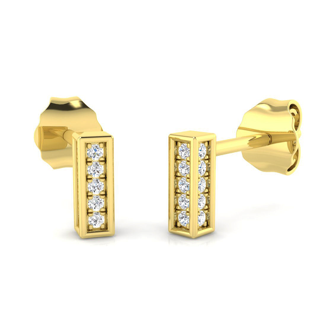 SE5155 — Earrings - 9k Yellow Gold