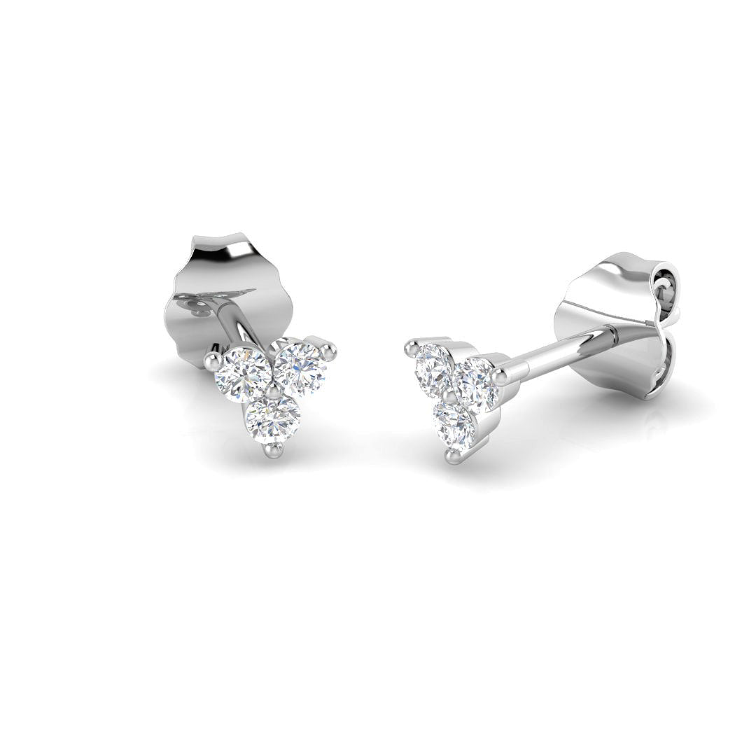 SE5162 — Earrings - 9k White Gold