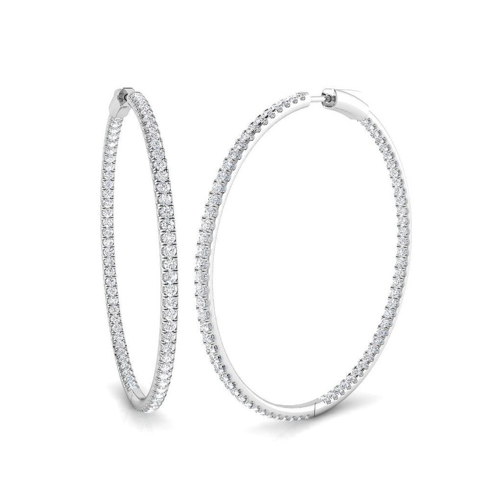 SE5165 — Earrings - 9k White Gold