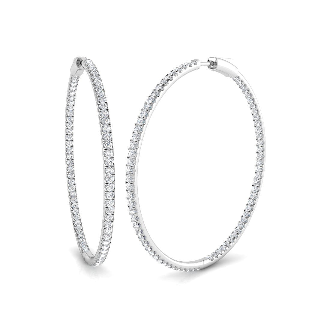SE5165 — Earrings - 9k White Gold