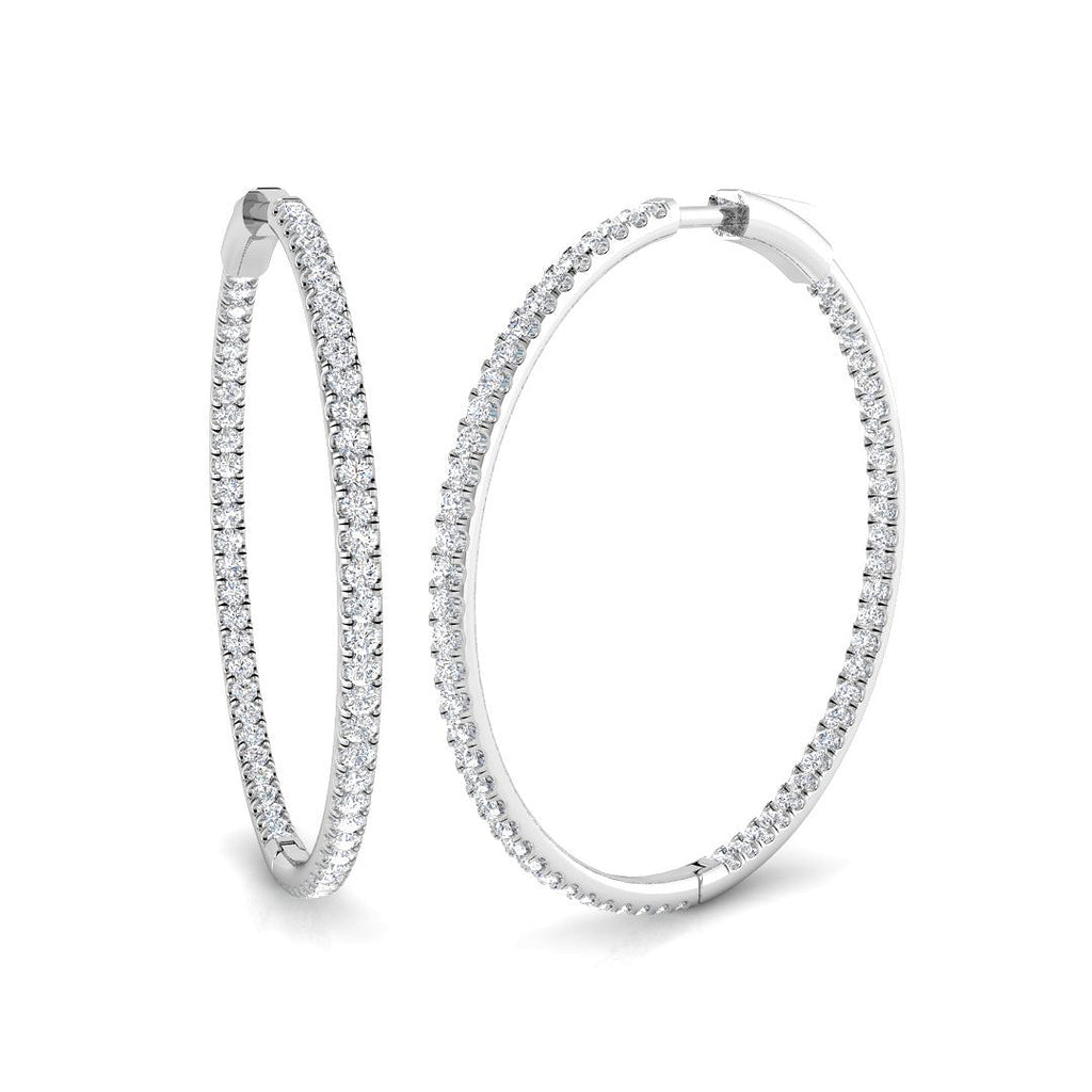 SE5166 — Earrings - 9k White Gold
