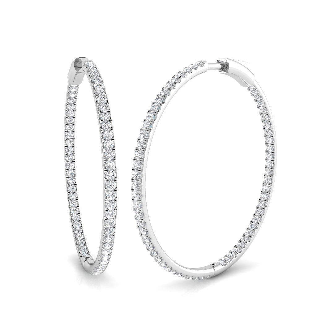 SE5166 — Earrings - 9k White Gold