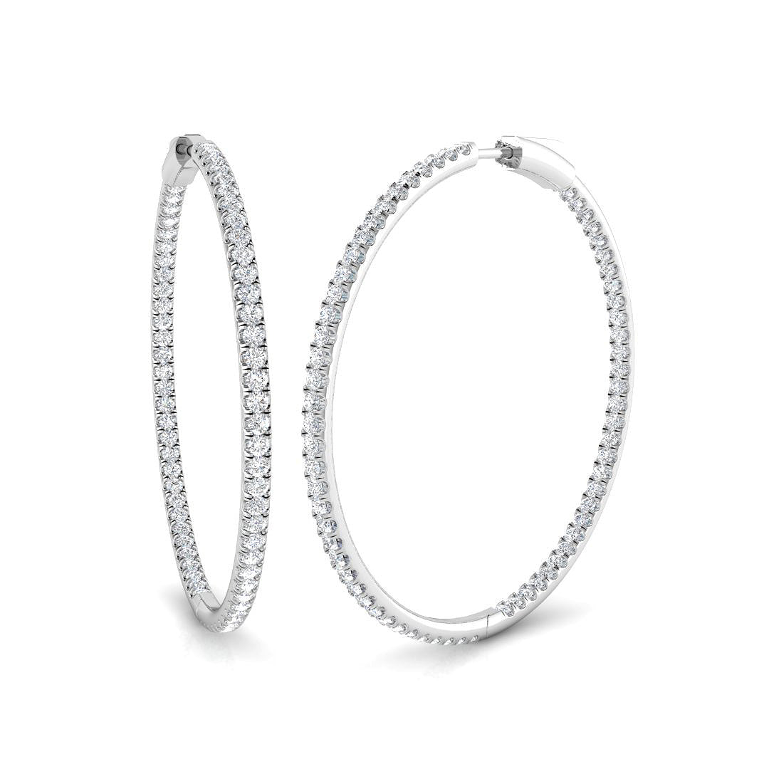 SE5167 — Earrings - 9k White Gold