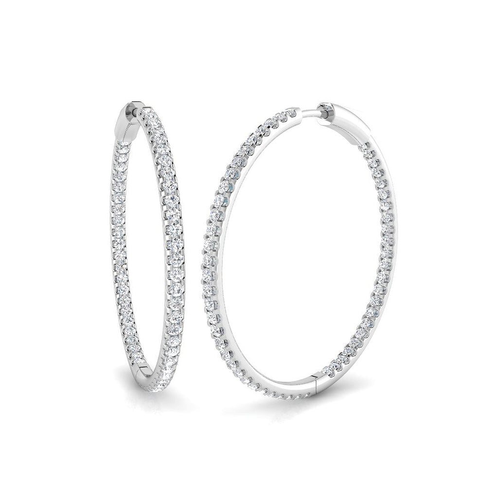 SE5168 — Earrings - 9k White Gold