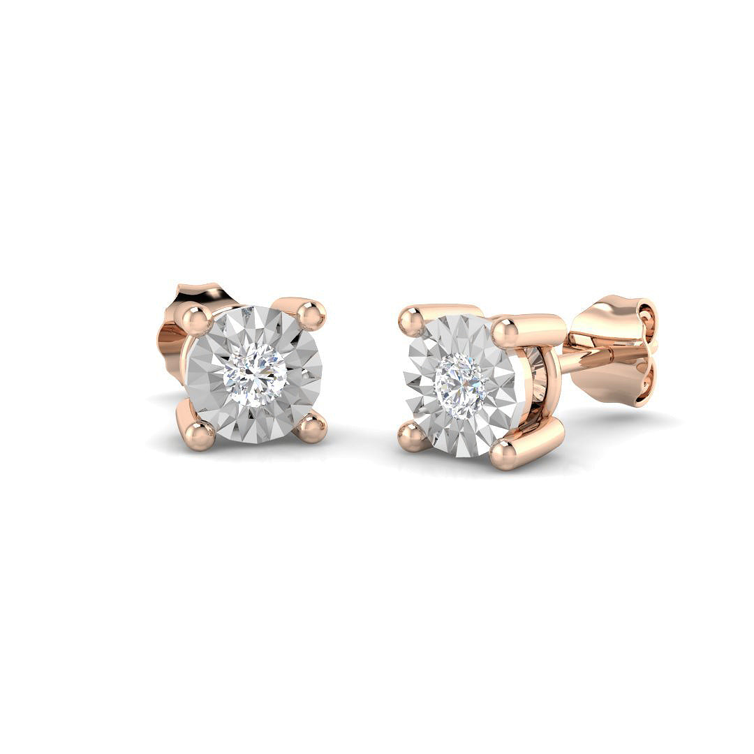 SE5170A — Earrings - 9k Rose Gold