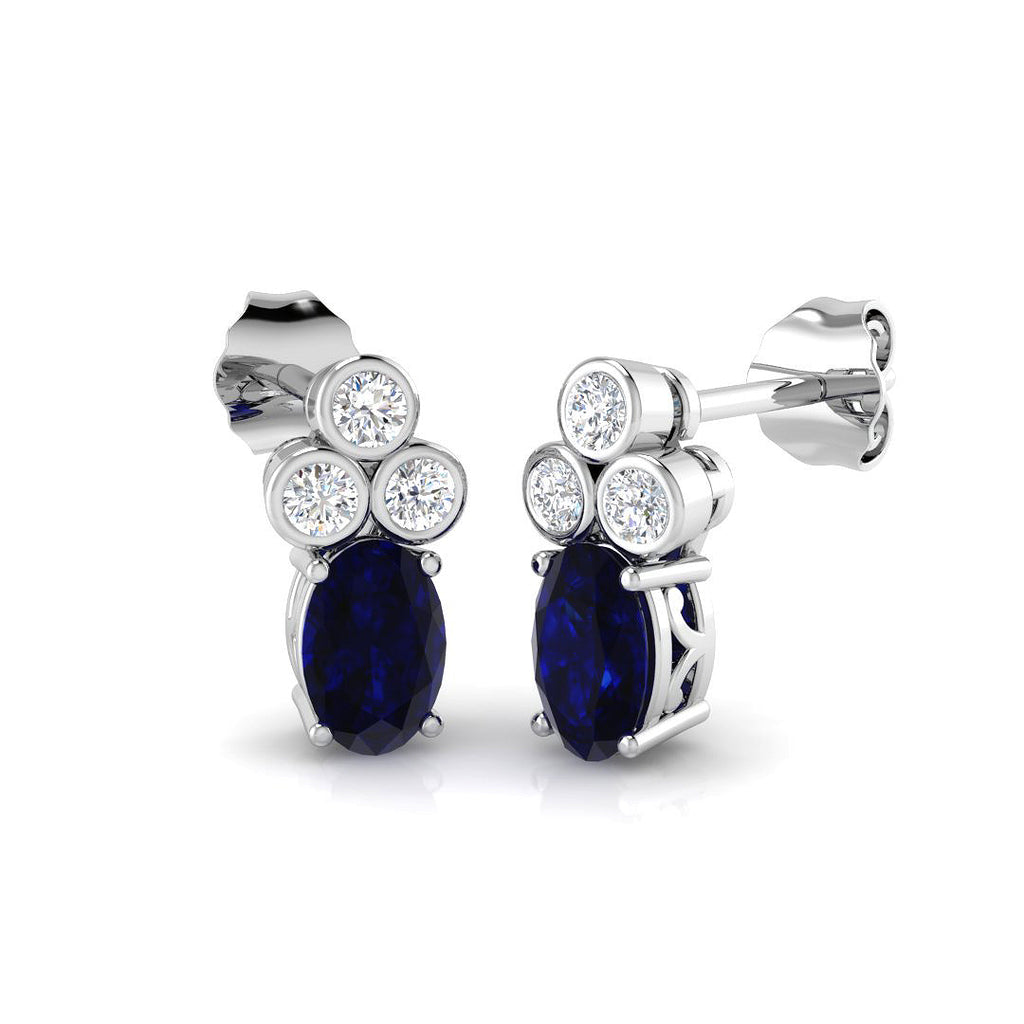 SE5182 — Earrings - 9k White Gold
