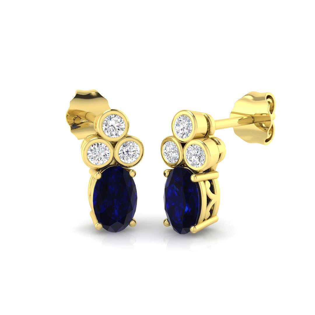 SE5182 — Earrings - 9k Yellow Gold